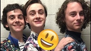 IT Movie Cast😊😊😊  Finn Jack Wyatt and Jaeden CUTE AND FUNNY MOMENTS 2018 10 [upl. by Quent]