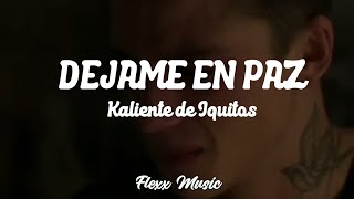 Solo Quiero que te Vayas Letra  Kaliente de Iquitos [upl. by Sivehc440]