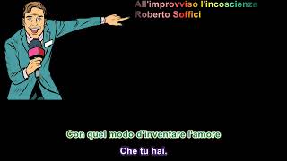 Allimprovviso lincoscienza Roberto Soffici con testo scorrevole with scrolling text [upl. by Onileba]