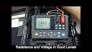 HIOKI 3554 Portable Battery Tester [upl. by Pittman522]