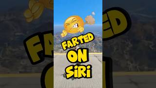 I Farted on Siri 💨 shorts siriroastbattle [upl. by Nodgnal858]