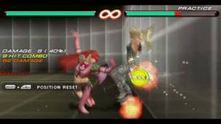 Tekken 6 BR  Lili Combo Exhibition PSP Guaranteed [upl. by Arreis218]