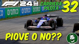 F1 24  PROFUMO DI PIOGGIA  Gameplay ITA  CARRIERA PILOTA 32 [upl. by Lynnette]