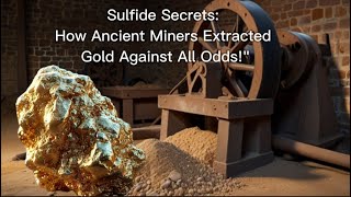 Mining Gold the Ancient Way Secrets of Sulfide Ore Extraction [upl. by Ayle]