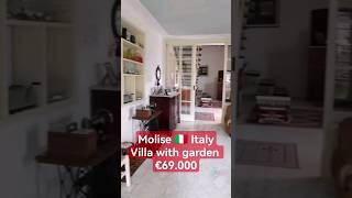 Italy Molise  Cheap VILLA with garden garage and terrace Hill view for sale in Lupara [upl. by Wells]