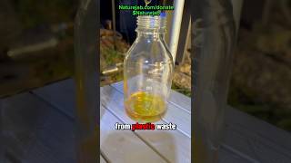 Turn PLASTIC into GASOLINE 🤔science naturejab education pyrolysis fyp foryoupage [upl. by Brynne]