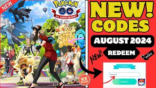 💥LATEST💥 POKEMON GO PROMO CODES 2024 AUGUST  POKEMON GO CODES  POKEMON GO CODE [upl. by Acinot]