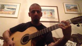 Social Distortion quotBall And Chainquot Acoustic Reggae Style Cover by Frank Kline [upl. by Ethe]