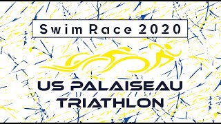 Swim Race 2020  US Palaiseau Triathlon [upl. by Sankey]