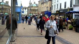 Town Centre Mansfield Nottinghamshire [upl. by Wystand]