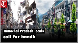 Shimla illegal mosque row Himachal Pradesh locals call for bandh [upl. by Itisahc504]