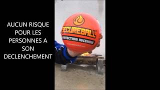 boule extinctrice secureball [upl. by Pinckney]