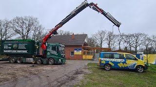 Start der Baumpflege am Sportplatz Steenfelde Einfach auf den Platz gefahren 🙈 Was wird Udo sagen [upl. by Ainotal]