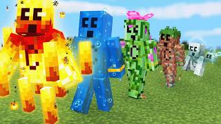 Evolving as an Elemental in Minecraft [upl. by Ramsdell]