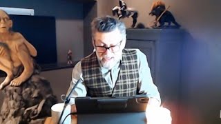 Andy Serkis Reads The Hobbit Hobbitathon Reading Full Book For Charity VE Day MY THOUGHTS REVIEW [upl. by Anelrahc]