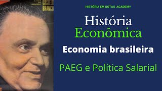 História Econômica  Economia Brasileira  PAEG e Política Salarial [upl. by Hirst]