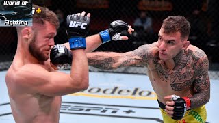 Rafael Fiziev vs Renato Moicano Carneiro  UFC 256  Full Fight Fight MMA Boxing Knockout [upl. by Geerts989]