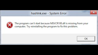 fix error Missing MSVCP140dll and VCRUNTIME140dll Solved WAMP [upl. by Mharg]