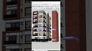 Sketchup How to Array sketchup array howto [upl. by Aihsile]