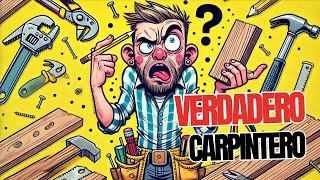 ¿Eres un VERDADERO carpintero  debate de carpintería [upl. by Illoh]