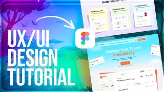 Beautiful Landing Page Design in Figma from Scratch  UIUX Tutorial [upl. by Natsirk556]