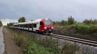 Stadler Flirt Horn Salute on Otrain Line 2 and a lint bell [upl. by Grindle]