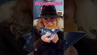 Stroopwafels are YUMMY amsterdam Stroopwafel holland shorts [upl. by Rovit949]