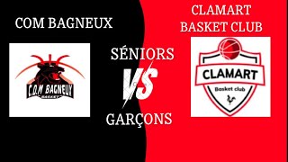 COM BAGNEUX vs CLAMART BASKET SENIOR M [upl. by Llirpa]