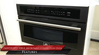 FORNO Oliena Espresso Black 30 Inch Oven amp Microwave 16 cu ft FMWDR309330BLK [upl. by Dugaid]