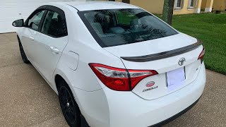 2016 Toyota Corolla LE Startup Engine amp In Depth Tour [upl. by Shelli305]