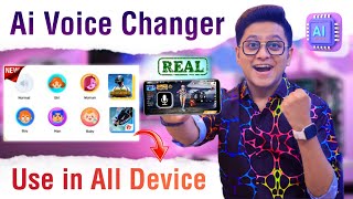 New Ai Voice Changer🔥 Free Fire Main Voice Change Kaise Karen How To Change Voice In Free Fire 2023 [upl. by Rabma]