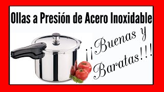 ✔Las MEJORES Ollas a Presión Súper Rápidas de Acero Inoxidable → Ollas Modernas y de Buena Calidad🔥 [upl. by Dlanod512]