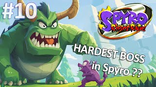 Hardest BOSS in Spyro Games  Spyro 2 Riptos Rage 🐲🐲  Spyro Reignited Trilogy Pt10 [upl. by Aelahc]