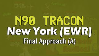 ATC RADAR N90 EWR Final  CHAOS OVER NEW YORK [upl. by Nomihs970]