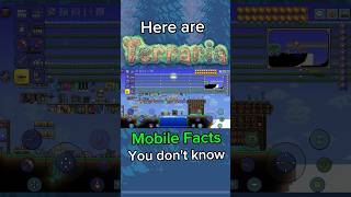 📱Terraria Mobile facts you dont know🌳 terraria mobile [upl. by Eelorac529]