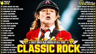 Classic Rock Songs 70s 80s 90s Full Album  ACDC Metallica Nirvana Queen Pink Floyd Bon Jovi [upl. by Ree538]