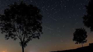 Espectacular lluvia de estrellas conocida como Perseidas [upl. by Eittam191]