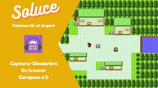 Trouver la carapuce a O et capturer simularbre Pokemon argent or cristal enlever arbre [upl. by Atnek402]