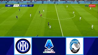 INTER MILAN VS ATALANTA  SERIE A 20232024  FOOTBALL LIFE 2023 [upl. by Garibald]