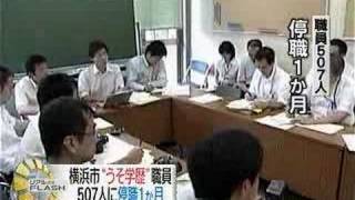 学歴詐称の職員５０７人を停職処分 [upl. by Ihsakat726]