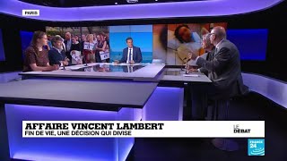 Affaire Vincent Lambert  fin de vie une décision qui divise [upl. by Anirres96]