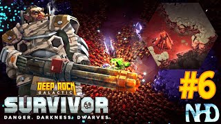 Lets Play Deep Rock Galactic Survivor Main Mission Salt Pits  Gunner 6 [upl. by Annig]