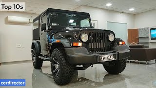 Mahindra Thar 4x4 CRDe 2018  Top 10s Reasons to Buy Thar  Interior and Exterior  Reallife Review [upl. by Annunciata]