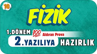 10Sınıf Fizik 1Dönem 2Yazılıya Hazırlık 📑 2023 [upl. by Nelyk]