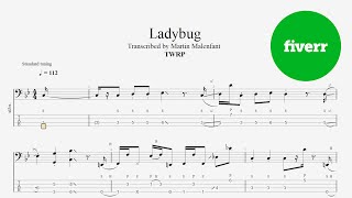 TWRP  Ladybug bass tab [upl. by Eznyl520]