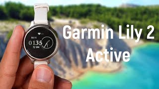 Garmin Lily 2 Active  Stylish Smartwatch with GPS and Sports Features [upl. by Inafetse]