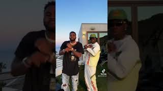 Jason Derulo amp Rema Dance On TikTok Calm Down shorts [upl. by Boote]