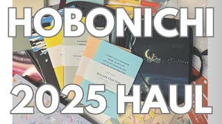 2025 Hobonichi Planner Haul and Unboxing [upl. by Vano95]