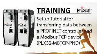 Set Up PROFINET controller and a Modbus TCP device PLX32MBTCPPND [upl. by Ymot]