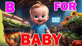 Phonics for Kids  Food ABC Song  Learn ABC ABC Kids Alphabet Letters Baby [upl. by Torhert]